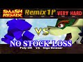 Smash Remix Classic Mode Remix 1P Gameplay With Polygon Donkey Kong VERY HARD No Stock Loss