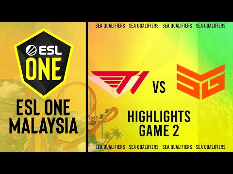 Game 2 Highlights: T1 vs Team SMG (Gabbi vs MidOne BO3) | ESL One Malaysia 2022 Southeast Asia