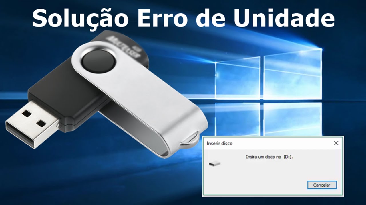 Resolvendo: Pendrive conectado más não abre como resolver ?