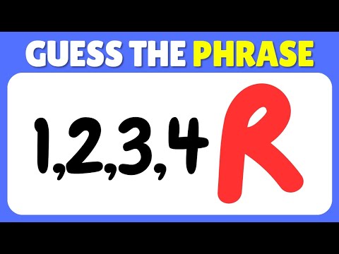 Guess The Phrase Quiz | Word Puzzle Challenge # 7