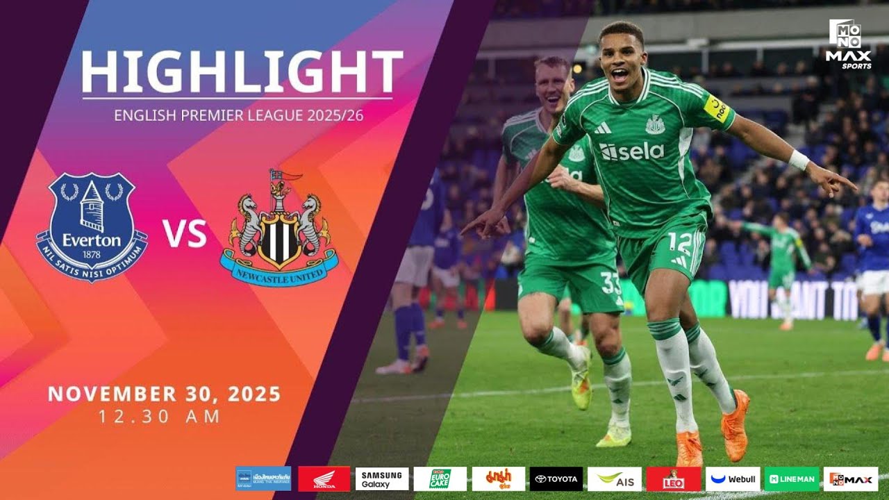 [Highlight] PremierLeague : เอฟเวอร์ตัน vs นิวคาสเซิล (30-11-68)