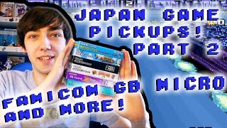 Japan Game Pickups Part 2: Famicom Game Boy Micro, GBA, Vita & Virtual Boy games!