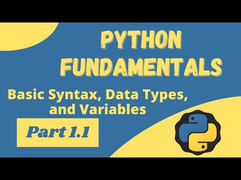 Python Basic Syntax, Variables and Data Types - Python Fundamentals 1.1