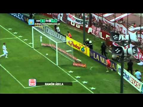 Gol de Ábila. Huracán 2 Independiente RM.Fecha 22.Torneo Primera B Nacional.FPT