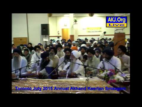 092 Toronto July 2015 Smaagam - Friday Evening - G. Gurdev Singh Jee