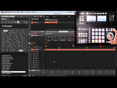 Maschine 2.0 Adding Swing using Record Quantize, Nudge and Note Repeat