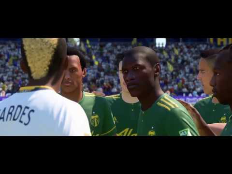 FIFA 18 The journey hunter first game at LA Galaxy