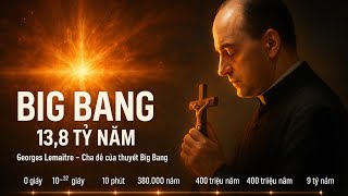 LEMAÎTRE – LINH MỤC BIG BANG, LỊCH SỬ HÌNH THÀNH VŨ TRỤ 13.8 TỶ NĂM