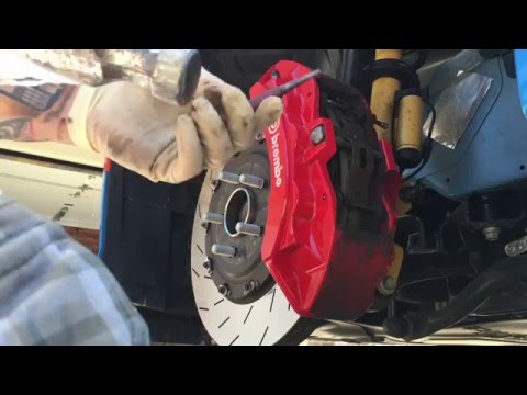 How to: Change SRT/Hellcat/Brembo pads on Charger/Challenger