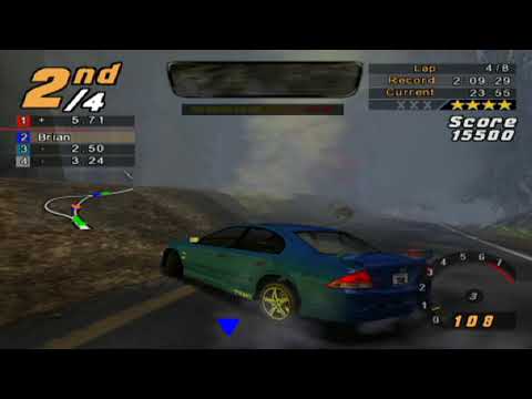 Need for Speed: Hot Pursuit 2, 8 Laps Coastal Parklands II - Ford TS50