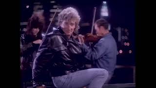 Rod Stewart - Downtown Train (Music Video), Full HD (AI Remastered and Upscaled)