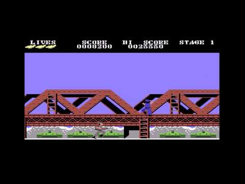 Lukozer Retro Game Review 113 - Green Beret - Commodore 64