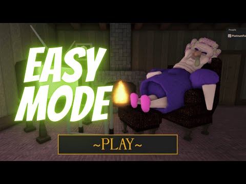 GRUMPY GRAN! - EASY MODE (Walkthrough) #obby
