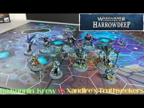 Warhammer Underworlds: Harrowdeep Playthrough/Tutorial/Review