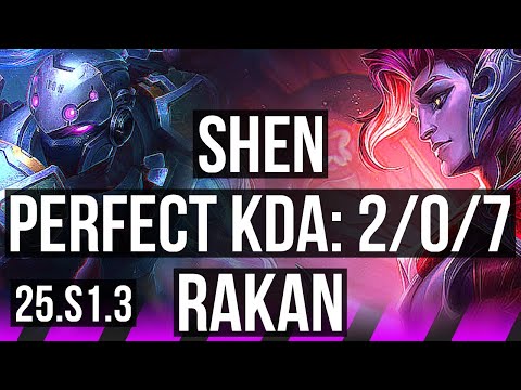 SHEN & Ezreal vs RAKAN & Xayah (SUP) | EUW Master | 25.S1.3
