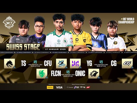 🔴 LIVE | SWISS STAGE HARI 7 | M7 World Championship | (BM)