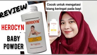 Download lagu HEROCYN BABY POWDER REVIEW | BABY POWDER TO REMOVES Prickly Heat mp3