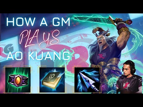 They left AO KUANG OPEN! [GM RANKED]