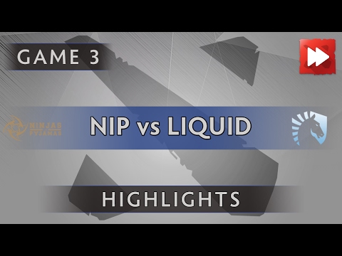 Ninjas in Pyjamas vs Team Liquid [Game 3] Dota 2 Asia Championships 2017 - Dota Highlights