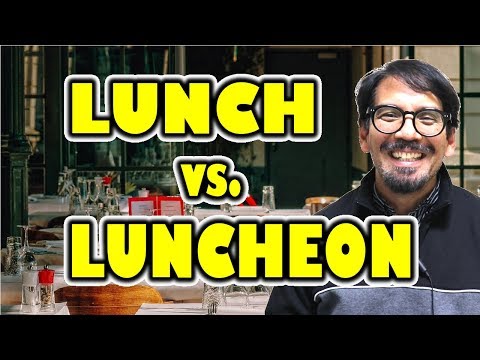download lagu mp3 mp4 Difference Between Luncheon And Lunch, download lagu Difference Between Luncheon And Lunch gratis, unduh video klip Difference Between Luncheon And Lunch