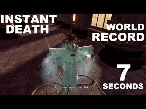 Dark Souls: Remastered - Dark Sun Gwyndolin - INSTANT KILL - WORLD'S FIRST