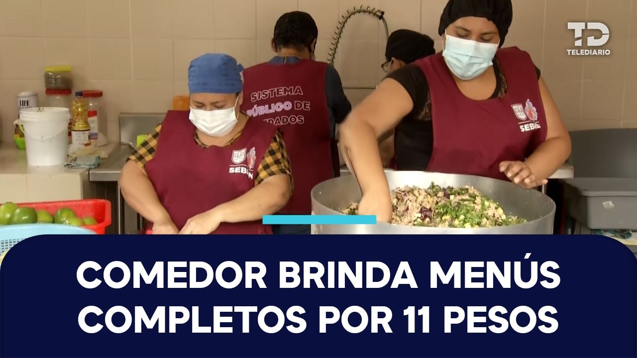 ¿Dónde hay comedores con alimentos completos por 11 pesos en CdMx?