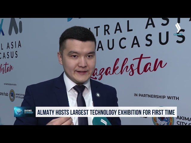 Almaty hosts largest technology exhibition for first time