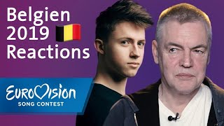Eliot - "Wake Up" - Belgien | Reactions | Eurovision Song Contest