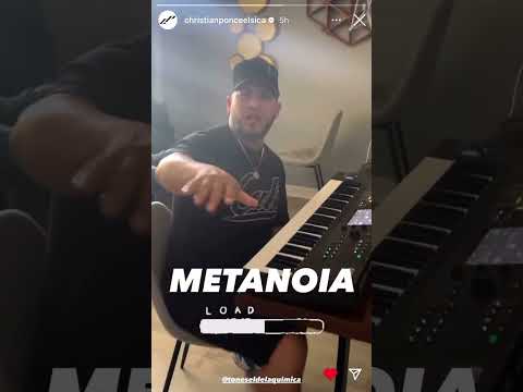 Christian Ponce grabando nuevo álbum “Metanoia” 👀🔥 #shorts #christianponce #metanoia