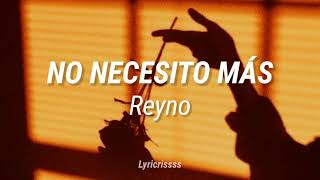 No Necesito Más Lyrics English Translation