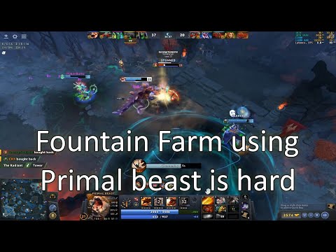 Primal Beast offlane with Ogre Magi, 7.38c Dota 2 Gameplay 118