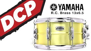 Video thumbnail for Yamaha Recording Custom Brass Snare Drum 13x6.5 by Drum Center of Portsmouth