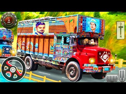 Indian Cargo Truck Offroad Driver Simulator - Android GamePlay