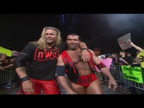 Kevin Nash & Scott Hall w/Disco Inferno (nWo Wolfpac Elite) entrance