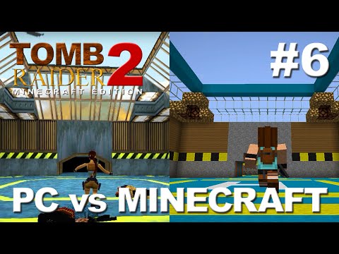Tomb Raider 2 Minecraft Edition - Level 6 - Diving Area + Bonus