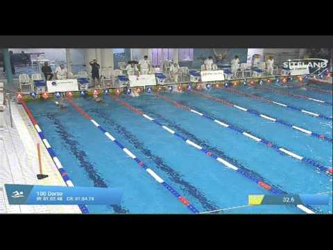 Finale dei 100 Dorso Ragazzi Femmine - 17 Memorial Chiara Giavi