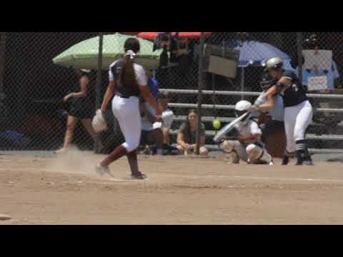 Peja Goold 2022 fast pitch pitching recruit, 6 -19 -21 in game video game high lights