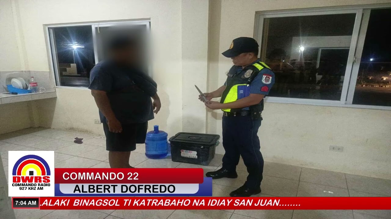 LALAKI BINAGSOL TI KATRABAHO NA IDIAY SAN JUAN