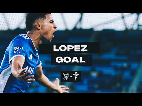 GOAL: Marcos Lopez scores for the Quakes against RC Celta de Vigo