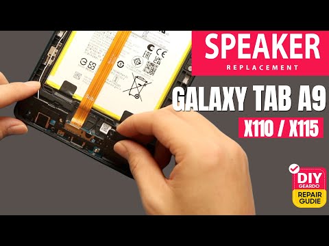 Samsung Galaxy Tab A9 Speaker Replacement  | SM-X110, SM-X115/X117