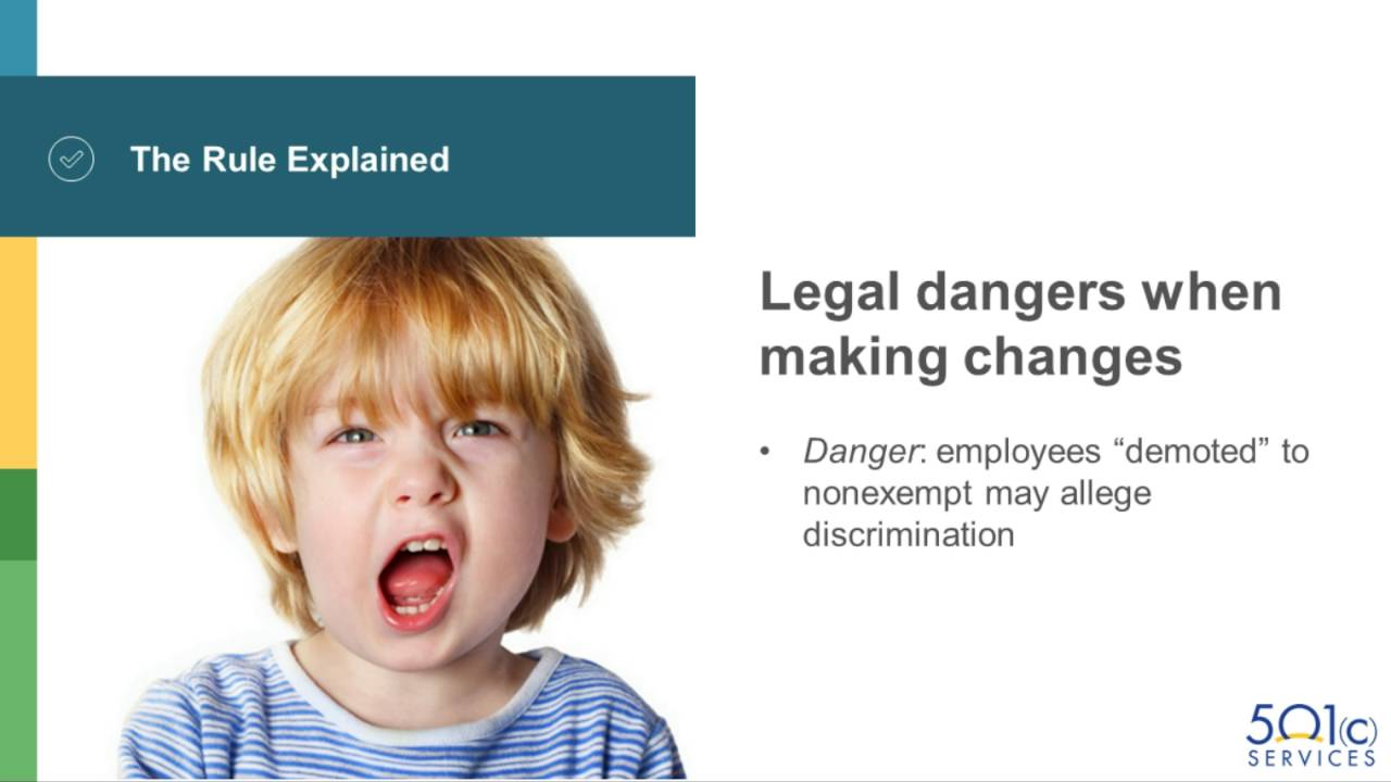 Nonprofit Options to New Overtime Rule