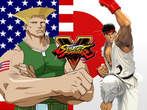 GUILE VS RYU ARMY:  Guile - Street Fighter 5 (Online Matches)