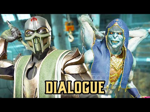 BIHAN ONCE STOLE SHINNOK'S AMULET BUT TOO SMART TO KEEP IT 😑DIALOGUE MORTAL KOMBAT 11 ULTIMATE