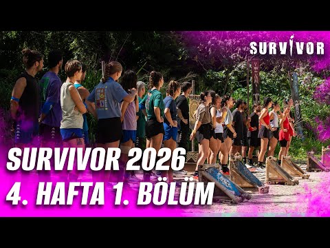 Survivor Türkiye 2026 | 4.Hafta 1.Bölüm @SurvivorTurkiye