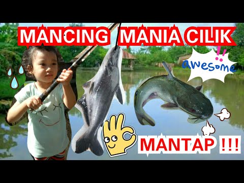 Vlog Liburan Mancing Mania Cilik dapat Ikan Besar, MANTAPP !!