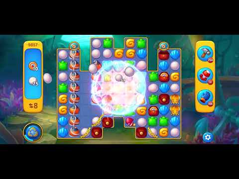 Fishdom level 9857 no boosters フィッシュダム ノーマル