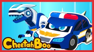 Download lagu [New✨] Ayo! Mobil Dino Reino! 🚨🦖 | Lagu dino | Lagu mobil | Lagu Anak #Cheetahboo mp3