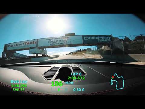 Porsche GT3 991.2 Full Session #3 GOPRO only Laguna Seca - NCRC Feb 11th 2019