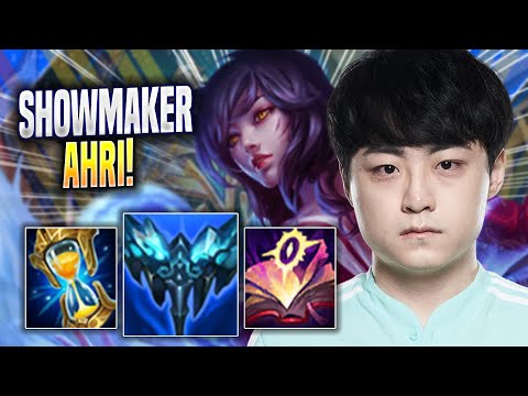 SHOWMAKER PERFECT GAME WITH AHRI! - DK ShowMaker Plays Ahri MID vs Sylas! | Season 2022