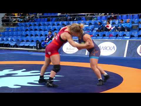 WW   59 kg   USA LAUREN LOUIVE 5 UKR ANASTASIIA OSTAPUK 7